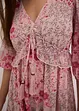 Robe-tunique en mesh imprimé, bonprix