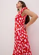 Robe imprimée en jersey viscose extensible, bonprix