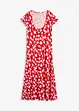 Robe imprimée en jersey viscose extensible, bonprix