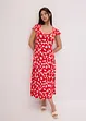 Robe imprimée en jersey viscose extensible, bonprix
