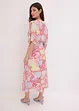 Robe à dentelle en jersey viscose extensible, bonprix