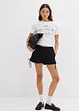 Schlupf-Shorts aus elastischem Baumwoll-Mix, bonprix