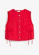 Gilet sans manches en twill de coton extensible, bonprix