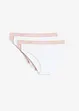 Lot de 4 slips avec dentelle, bonprix