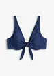 Haut de bikini à armatures, aspect jean, bonprix