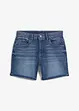 Bermuda en jean, taille mi-haute, bonprix