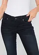 Jean bootcut taille mi-haute, extensible, bonprix