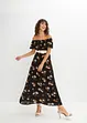 Robe Carmen imprimée, bonprix