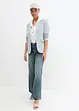 Wide Leg Jeans High Waist, Low Stretch, bonprix