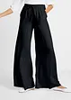 Marlenehose aus leicht glänzender Viskose, bonprix