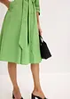 Hemdblusenkleid mit Spitze und Bindeband, bonprix