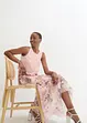 Chiffonkleid mit feiner Spitze, bonprix