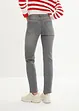 Jean droit taille mi-haute, extensible, bonprix