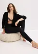 Thermo Leggings 140den mit recyceltem Polyester, bonprix