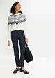 Straight Jeans High Waist, Stretch, bonprix