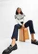 Straight Jeans High Waist, Stretch, bonprix