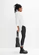 Leggings in Jeansoptik aus Baumwoll-Mix, bonprix
