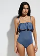 Maillot 1 pièce bandeau, bonprix
