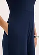 Jersey-Jumpsuit mit Laser-Cut Outs, bonprix