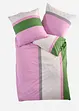 Parure de lit style color block, bonprix