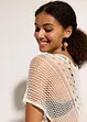 Robe de plage en viscose aspect crochet, bonprix
