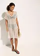 Robe de plage en viscose aspect crochet, bonprix