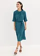 Robe midi en satin brillant, bonprix