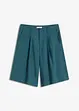 Weite Bundfalten Bermuda, bonprix