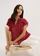 Chiffonbluse mit Volants, bonprix