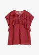 Chiffonbluse mit Volants, bonprix