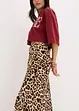Jupe midi en viscose fluide, bonprix