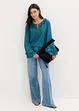 Blouse bohème en  fine viscose mélangée, bonprix