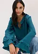 Blouse bohème en  fine viscose mélangée, bonprix