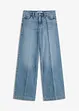 Wide-Leg-Jeans Mid Waist, Low Stretch Full Length, bonprix