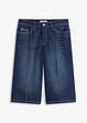 Jeans-Bermuda Mid Waist, Low Stretch, bonprix