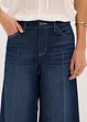 Jeans-Bermuda Mid Waist, Low Stretch, bonprix