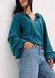 Jeans-Bermuda Mid Waist, Low Stretch, bonprix