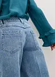 Jeans-Bermuda Mid Waist, Low Stretch, bonprix