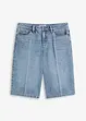 Jeans-Bermuda Mid Waist, Low Stretch, bonprix