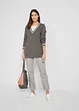 Stretchhose mit geradem Bein, Mid Waist, bonprix