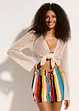 Transparente Strand Ajour-Strickjacke, bonprix
