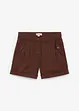 Twill-Shorts mit hohem Bund, bonprix