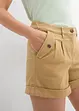 Twill-Shorts mit hohem Bund, bonprix