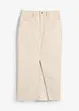 Jeansrock mit Schlitz, bonprix