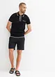 Poloshirt mit Kontrastdetails, bonprix