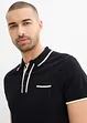 Poloshirt mit Kontrastdetails, bonprix