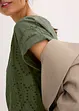 Shirt mit Lochspitze, bonprix