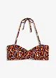 Bandeau-Bikinioberteil mit abnehmbaren Trägern, bonprix
