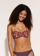 Bandeau-Bikinioberteil mit abnehmbaren Trägern, bonprix