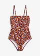 Maillot 1 pièce bandeau à bretelles multifonctions, bonprix